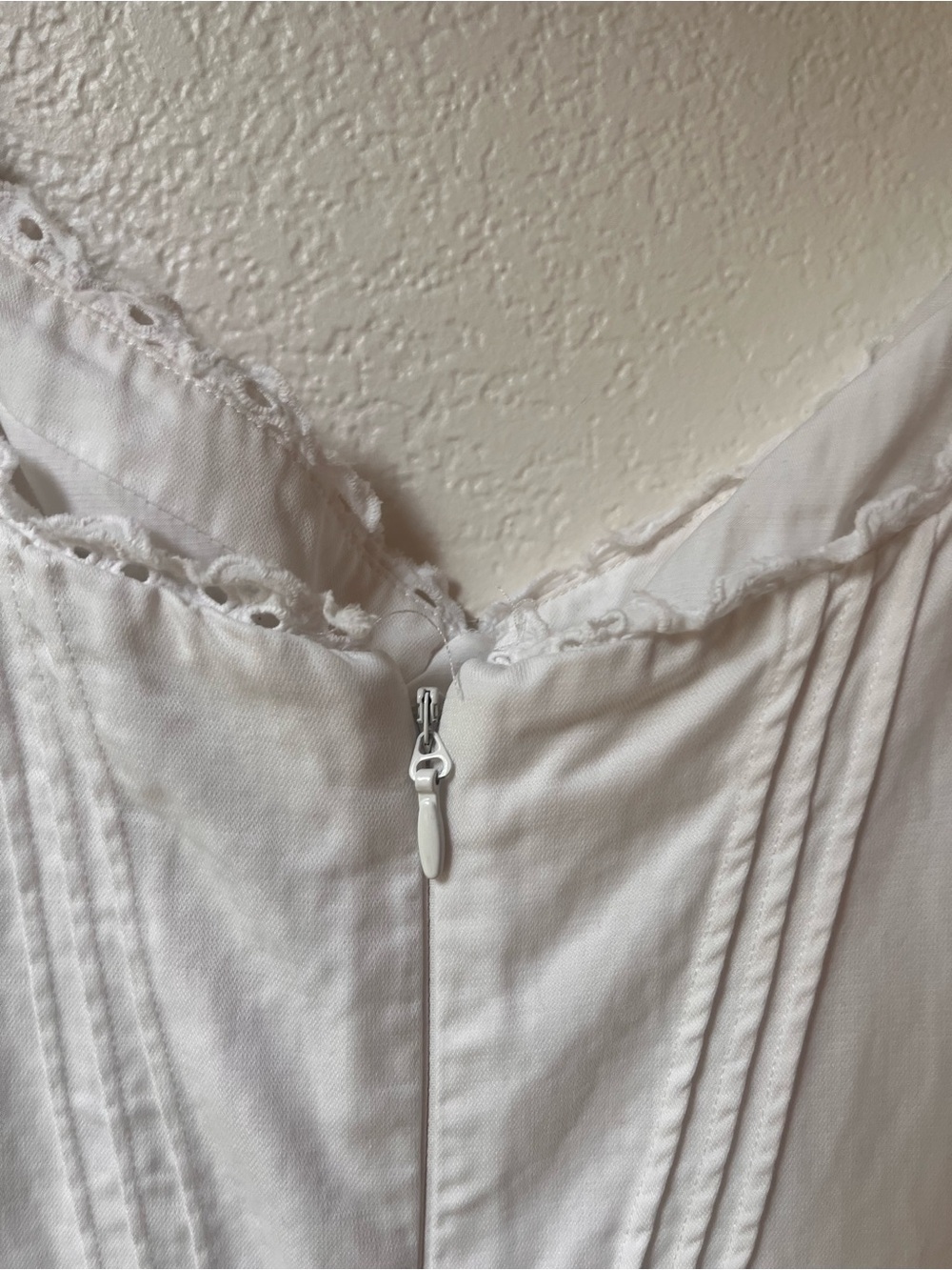 House of CB White Lace-Trim Camisole Dress - Picture 7 of 10